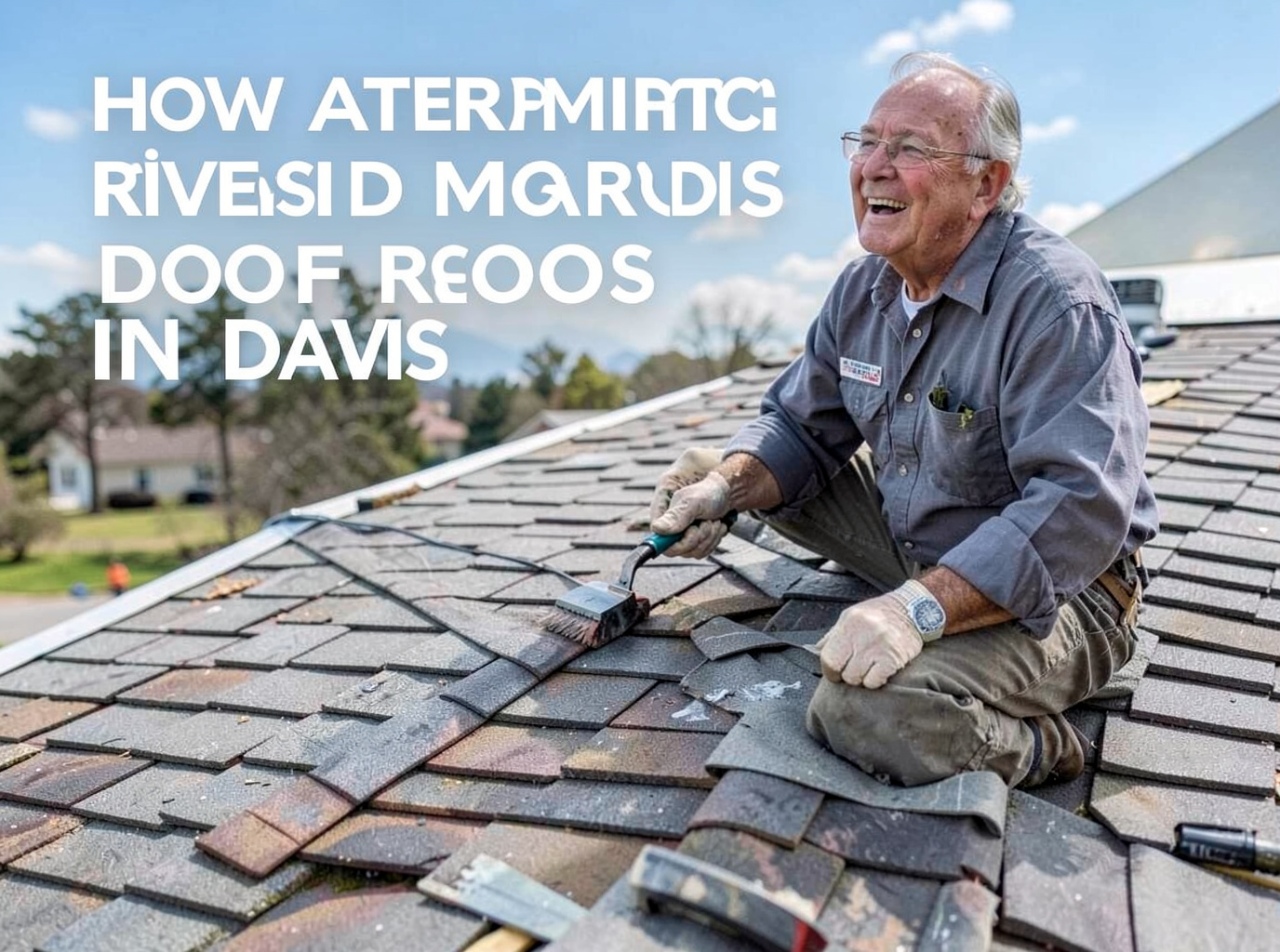 roof repair in North Davis, CA