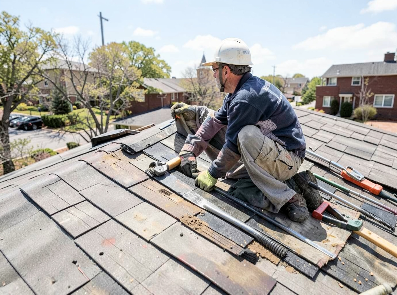 roof repair in Woodland, CA